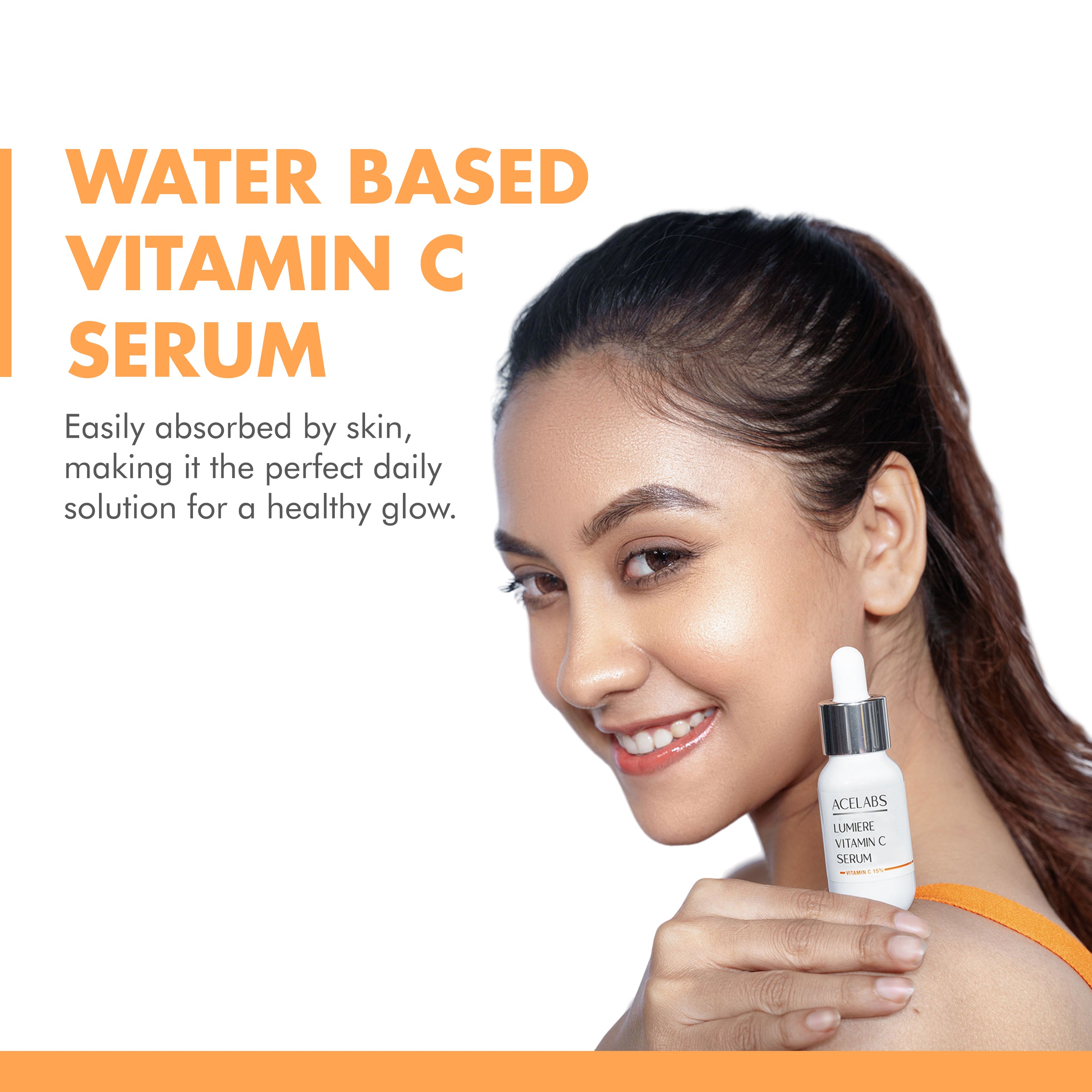 Lumiere 15% Vitamin C Face Serum – Fades Dark Spots & Boosts Glowing Skin