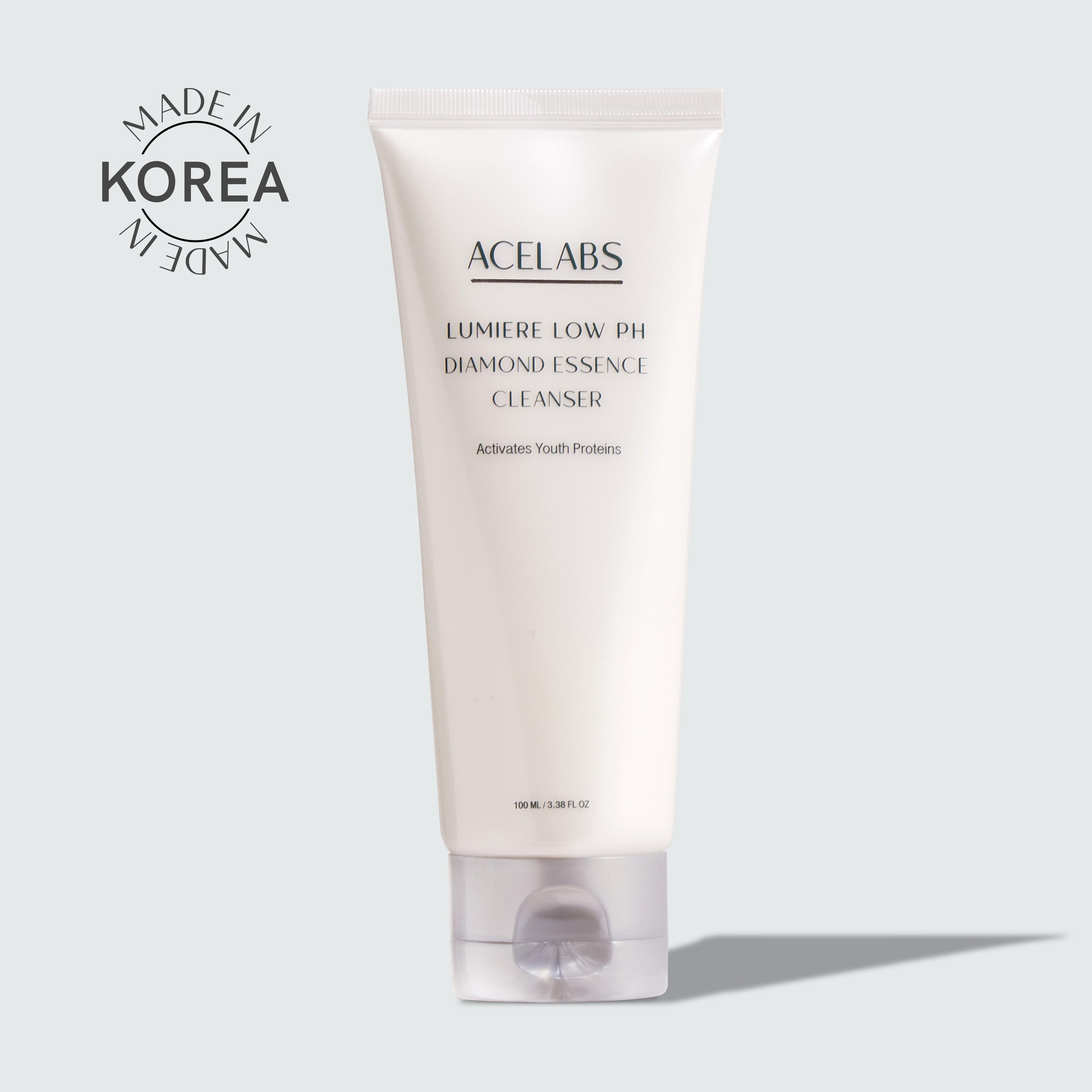 Buy Low pH Diamond Essence Cleanser online in India – ph balanced low pH face cleanser with exfoliating properties by ACELABS