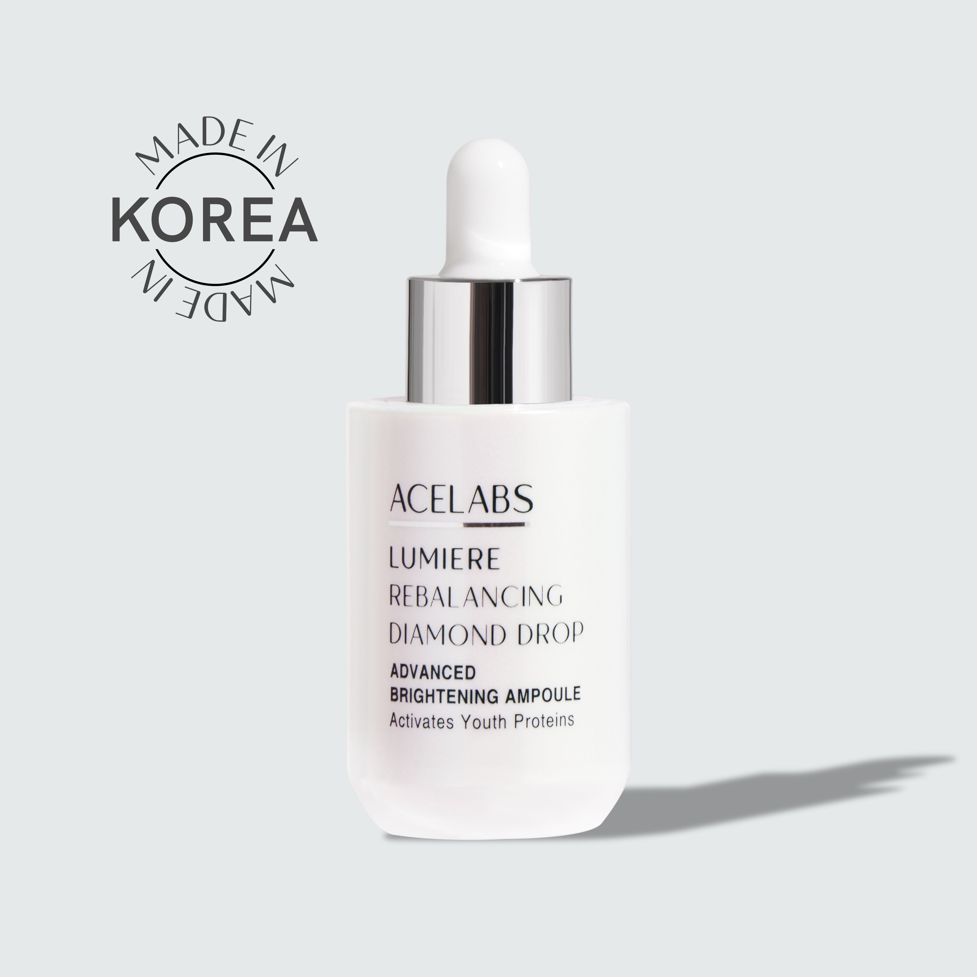 Buy Lumiere Rebalancing Diamond Drop Online in India– skin brightening serum with niacinamide and hyaluronic acid by ACELABS