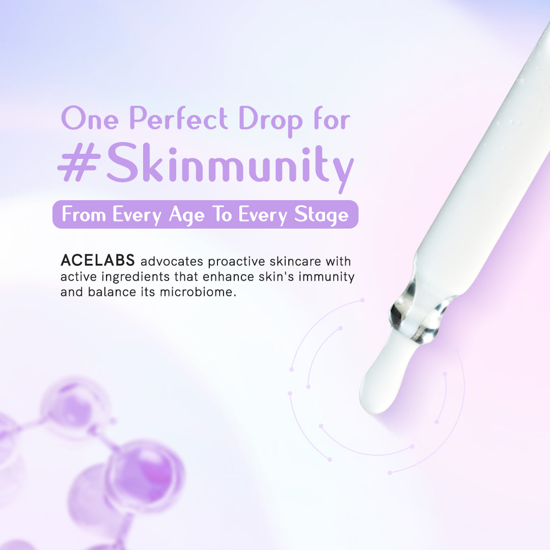 ACELABS Lumiere Diamond Drop – skin brightening serum that strengthens skin immunity and supports microbiome balance