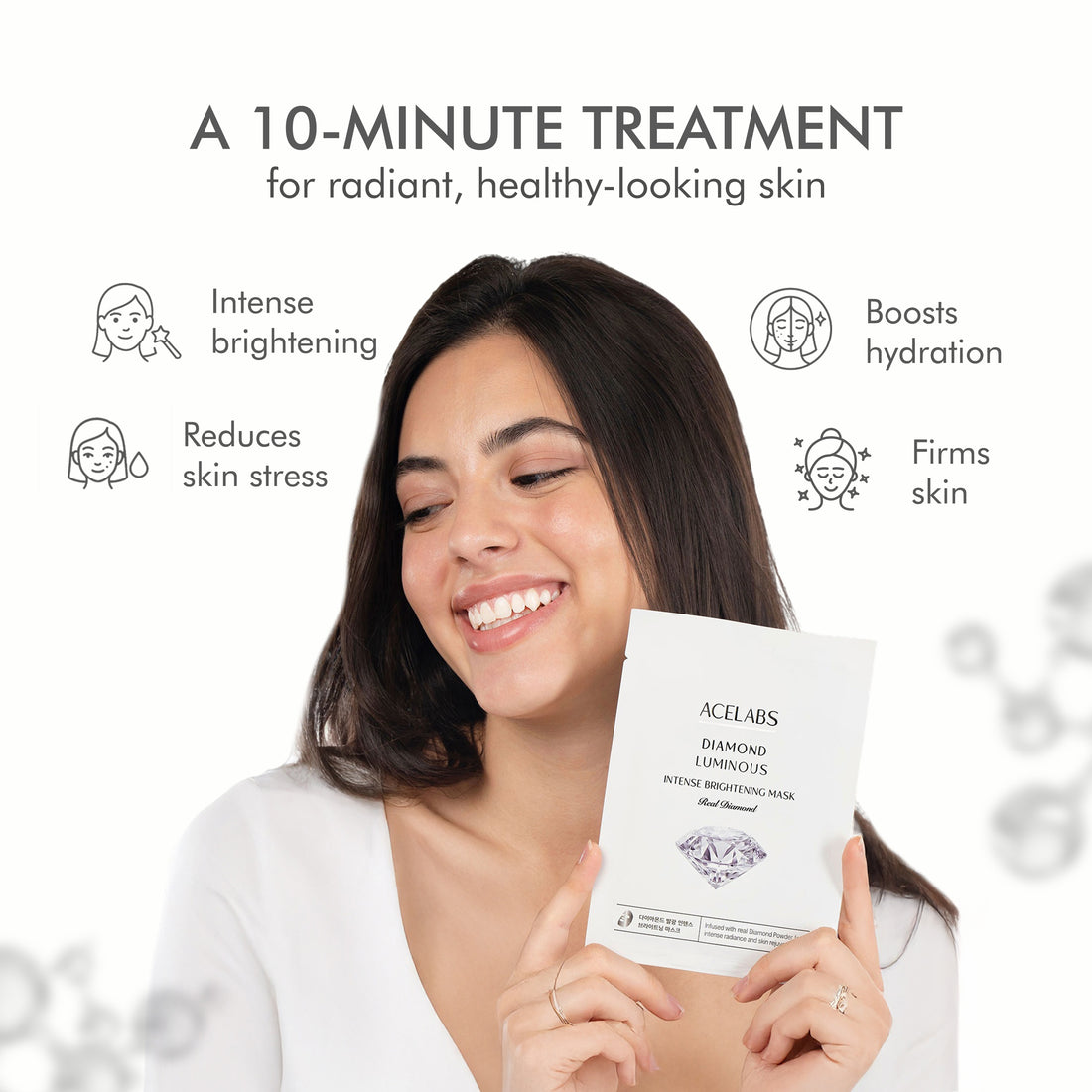 Diamond Luminous Intense Brightening Mask 5 Pcs