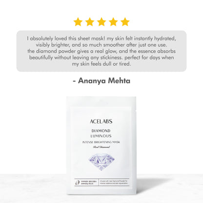 Diamond Luminous Intense Brightening Mask