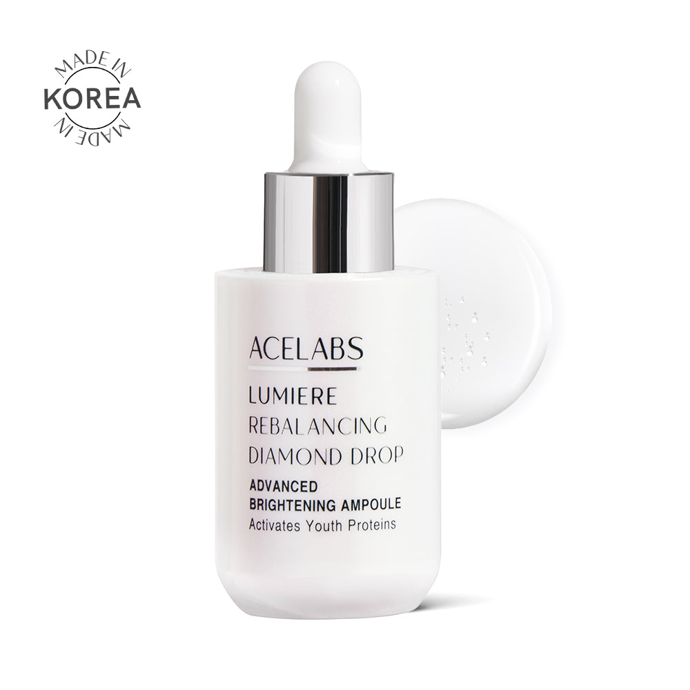 Lumiere Rebalancing Diamond Drop – skin brightening serum with niacinamide and hyaluronic acid for anti-aging and glass skin