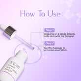 How to apply Lumiere Niacinamide Serum – step-by-step usage guide for targeting acne and dark spots