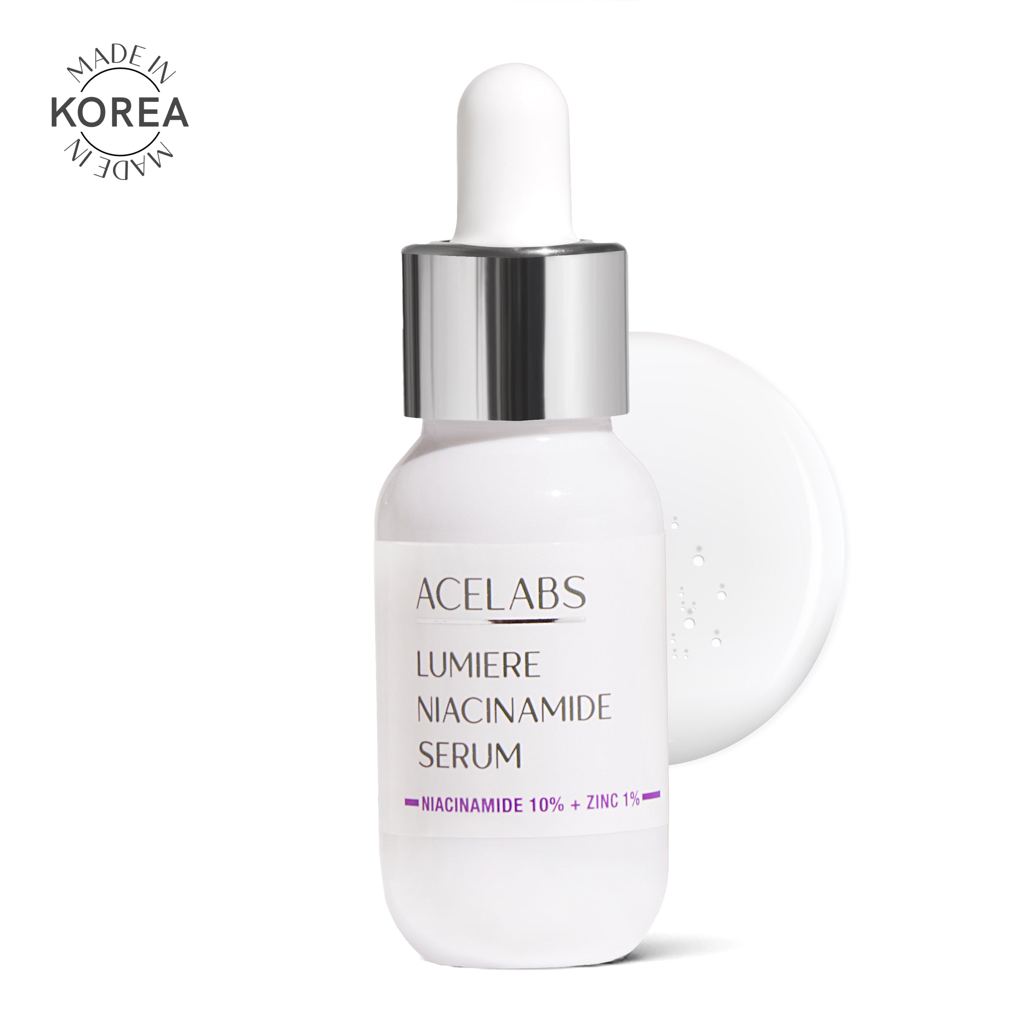 Buy Lumiere Niacinamide Face Serum Online in India– best serum for acne-prone skin, dark spots, and pigmentation by ACELABS