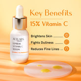 Vitamin C serum for dark spots – brightens skin, reduces dullness, and smoothens fine lines